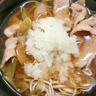 肉おろし蕎麦